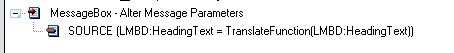 Alter text at runtime