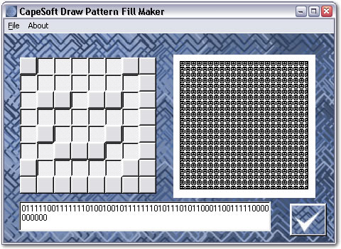 CapeSoft Draw pattern fill maker
