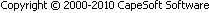 CapeSoft Software Copyright