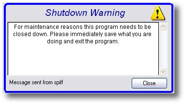 shutdown warning screenshot